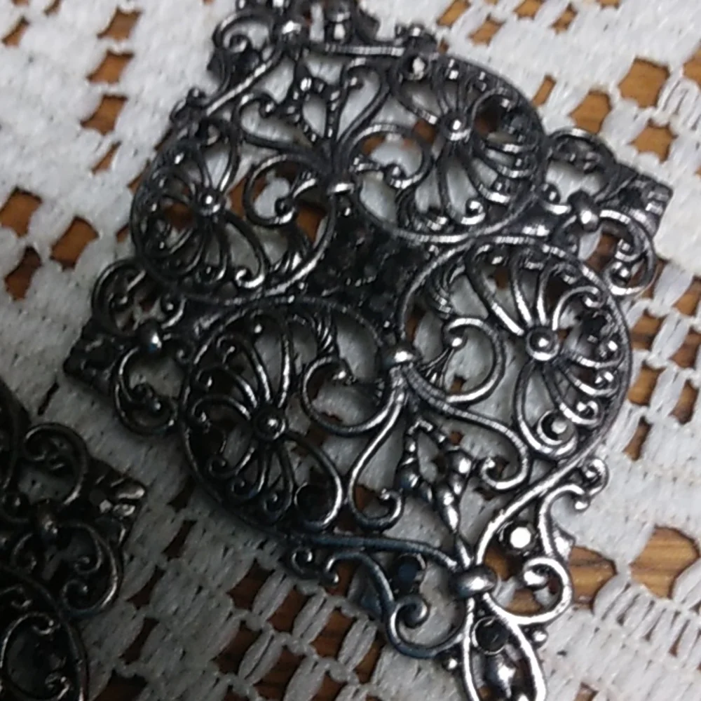 - (Any 2 for $12) Silver-tone pierced earrings - Picture 2 of 5